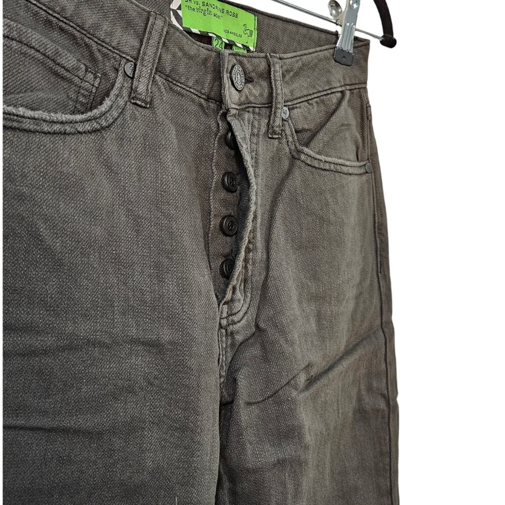 Free People x Sandrine Rose Straight Fit Jeans NWT Size 24 - Picture 3 of 8